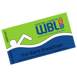 11er- Karte Erwachsene Freibad